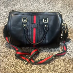 Black and Red Stripe Bag (Gucci Bags)
